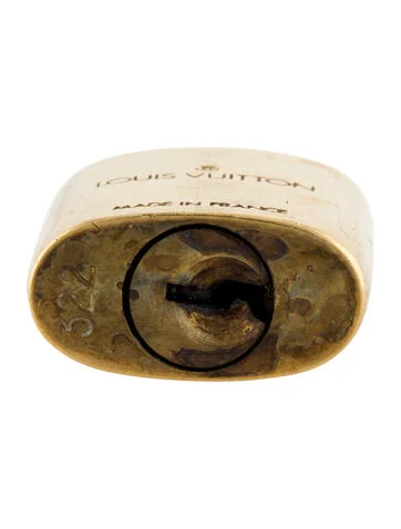 Louis Vuitton Brass Lock & Key Set - view 3