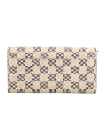 Louis Vuitton 2016 Damier Azur Pattern Sarah Wallet - view 4