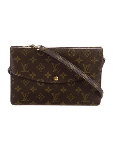 Louis Vuitton Monogram Double Pochette Rabat