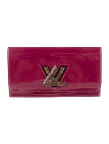 Louis Vuitton LV Monogram Vernis Patent Leather Twist Wallet