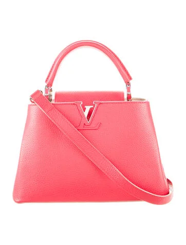 Louis Vuitton Taurillon Capucines PM w/ Strap