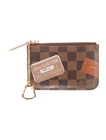 Louis Vuitton 2009 Damier Ebene Pattern Pouch