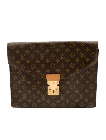 Louis Vuitton Coated Canvas LV Monogram Portfolio
