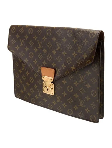 Louis Vuitton Coated Canvas LV Monogram Portfolio - view 3