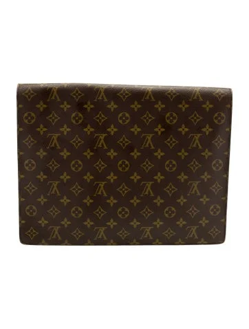 Louis Vuitton Coated Canvas LV Monogram Portfolio - view 4