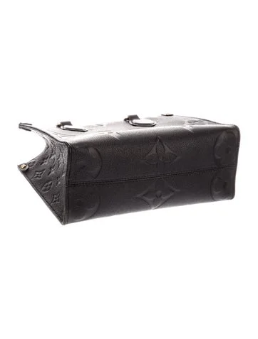 Louis Vuitton Monogram Giant Empreinte OnTheGo PM - view 5