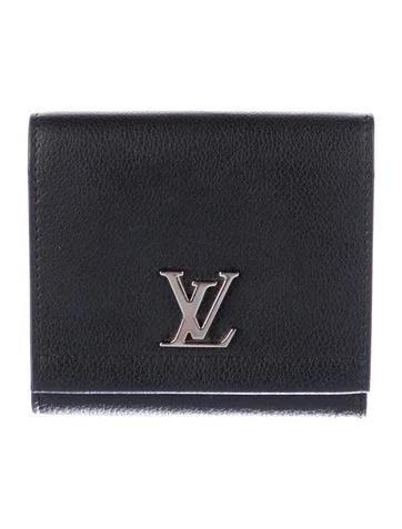 Louis Vuitton Taurillon Leather Lockme Wallet
