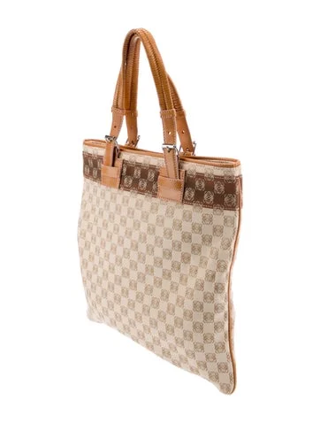 Loewe Canvas Top Handle Bag Vintage - view 3