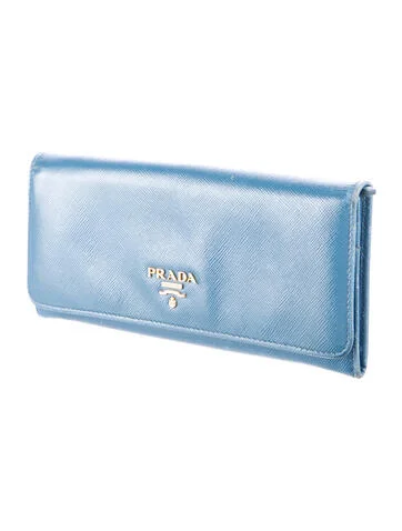 Prada Saffiano Lux Leather Continental Wallet - view 3