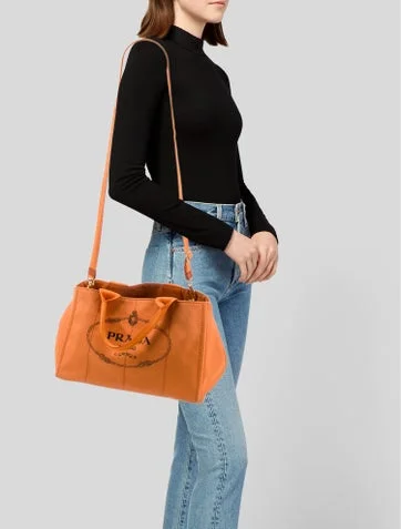 Prada Canapa Logo Tote - view 2