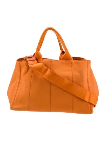 Prada Canapa Logo Tote - view 4