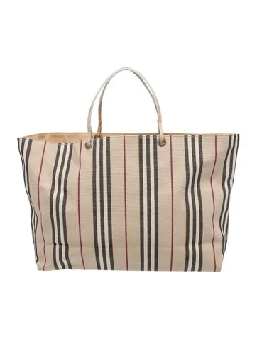 Burberry London Nova Check Tote - view 4