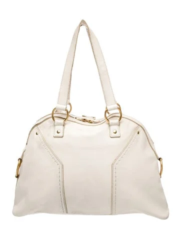 Yves Saint Laurent Rive Gauche Leather Top Handle Bag - view 4