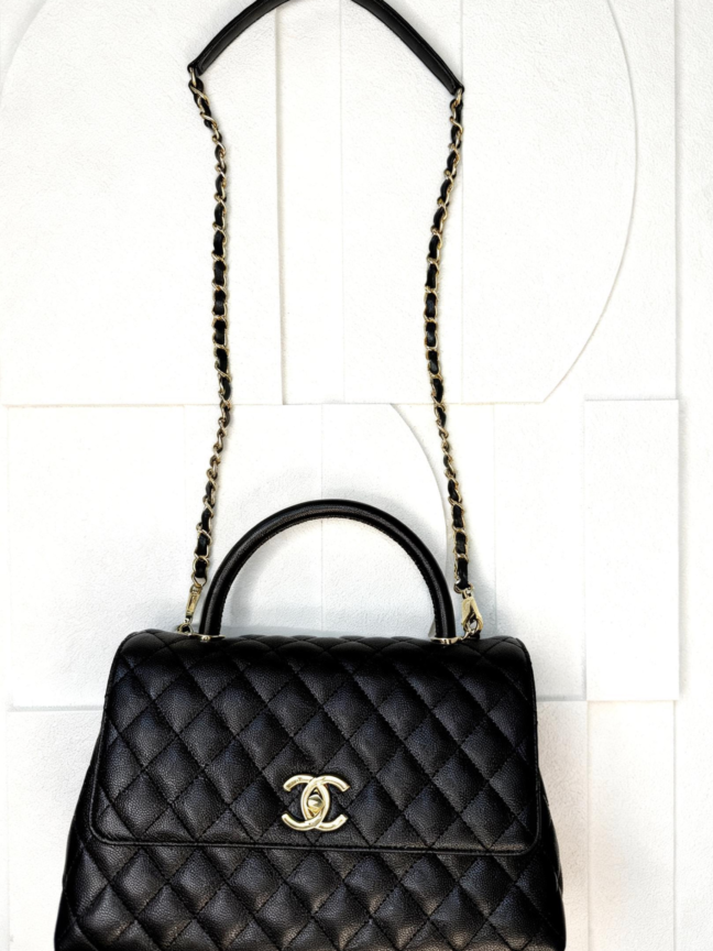 CHANEL FLAP TOP HANDLE